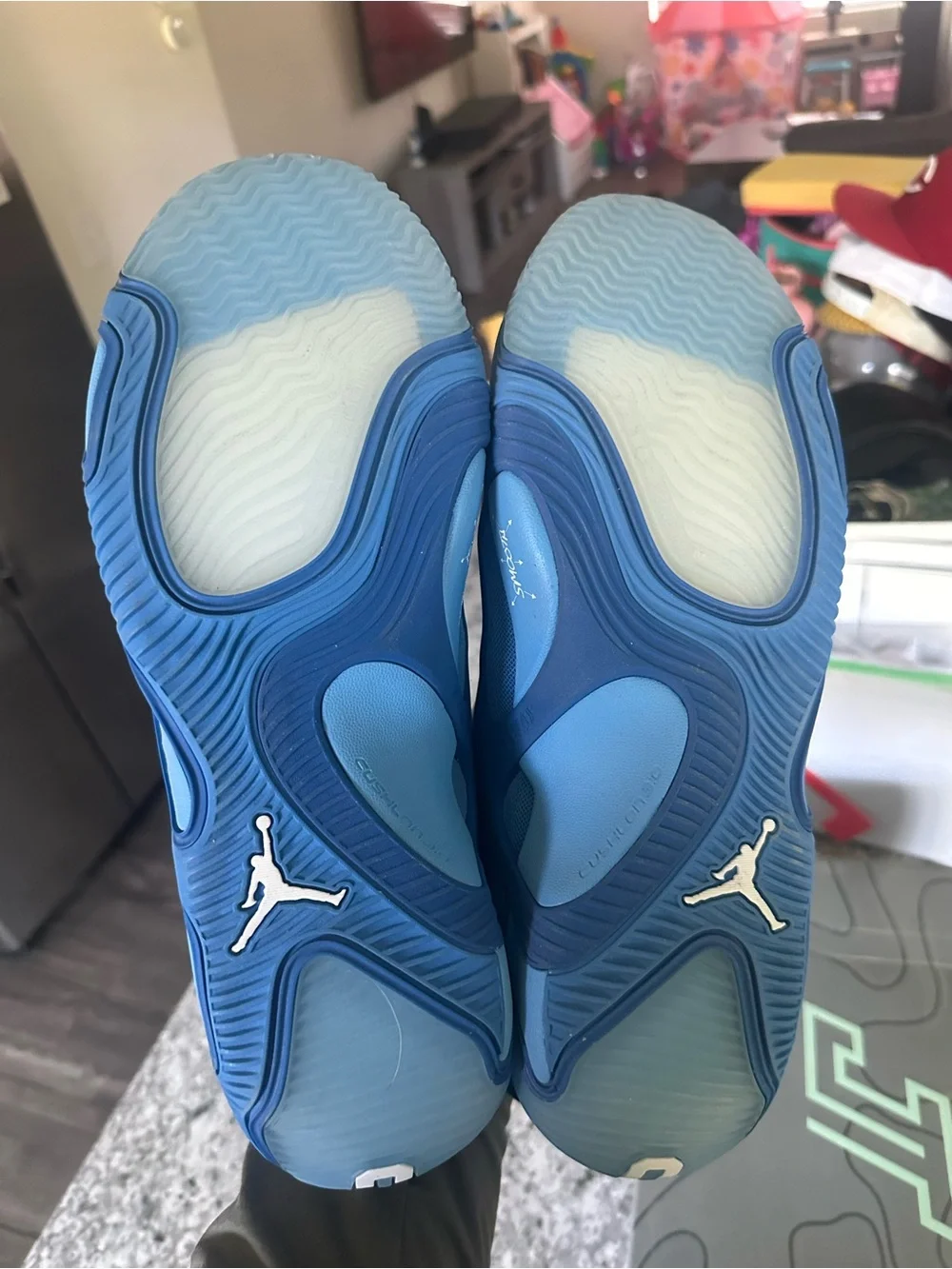 Jordan Jayson Tatum 3 Blue Print size 13